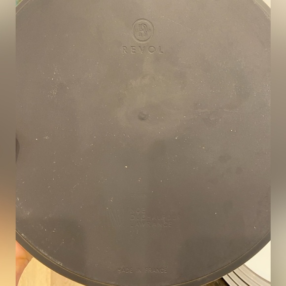 Revol France Rimmed Modern Dinner Plates set of 11 - Picture 9 of 11